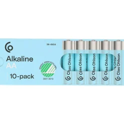 AA/LR6-batterier, alkaliska, 30-pack