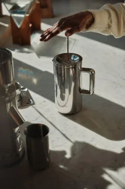 Aarke French Press kaffepress 1 liter i rostfritt stål