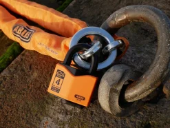 Abus hänglås Granit 37/55 orange, klass 3