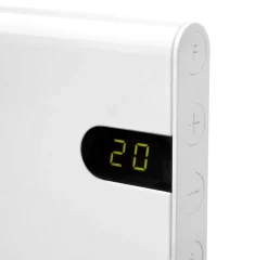 Adax Neo Basic lågt element för fast installation, vit