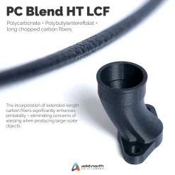 Addnorth PC Blend HT LCF Filament svart 1,75mm, 500 g