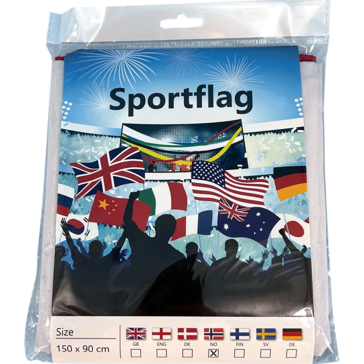 Adela Norgeflagga, norsk flagga, 150 x 90 cm