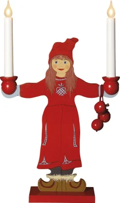 Adventsljusstake LED Sundborn, Star Trading