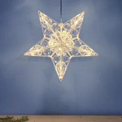 Adventsstjärna med prismor 30 cm Northlight