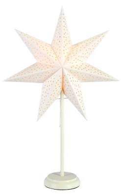Adventsstjärna på fot