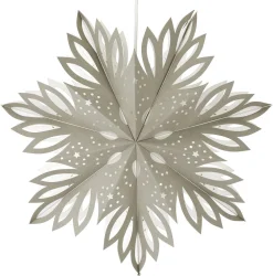 Adventsstjärna papp snöflinga 46 cm, Northlight