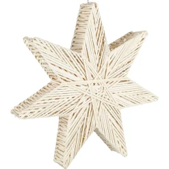 Adventsstjärna rotting metall FSC 43 cm Northlight