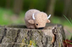 Agna Wool Art Kit filtad ull, bison, 10 cm