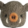 Agna Wool Art Kit filtad ull, vildsvin, 10 cm
