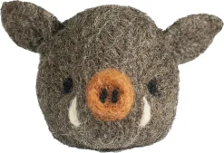 Agna Wool Art Kit filtad ull, vildsvin, 10 cm