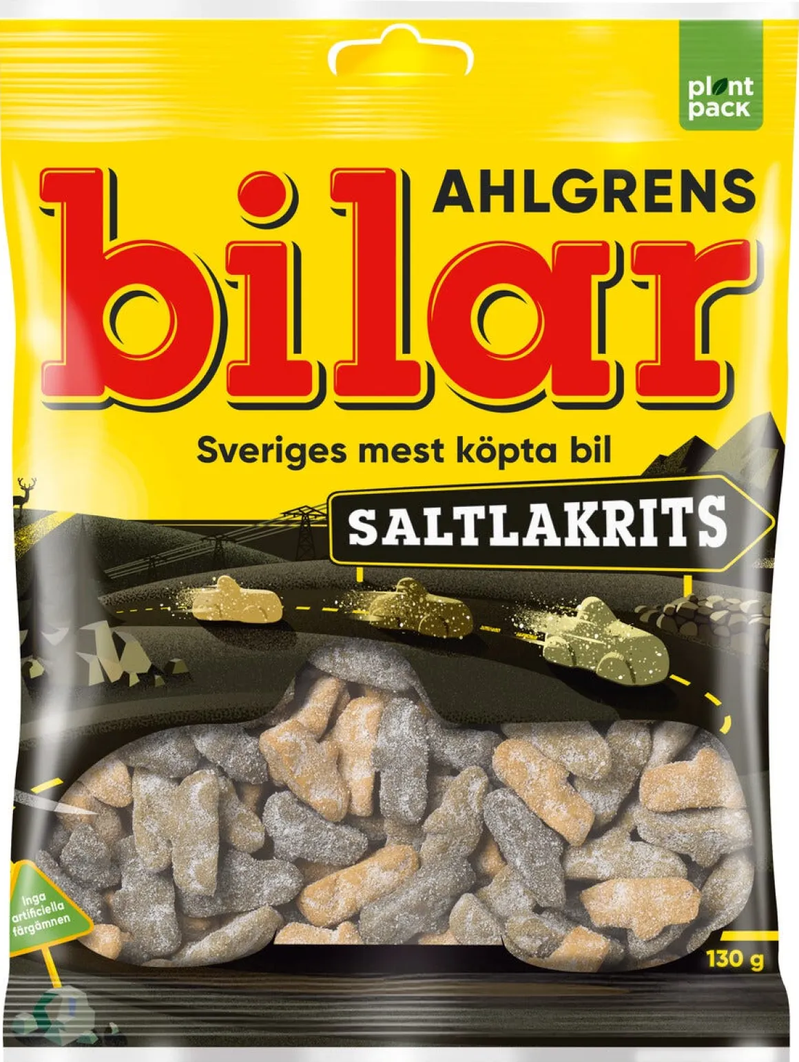 Ahlgrens bilar Saltlakrits 100 g