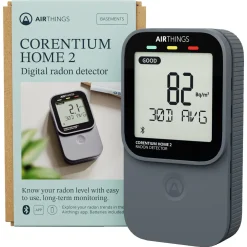 Airthings Corentium Home 2 radonmätare, digital