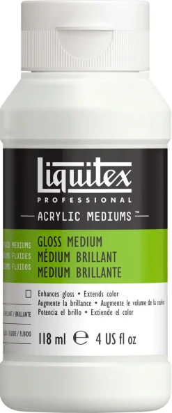 Akrylmedium/fernissa Liquitex