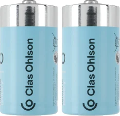 Alkaliskt batteri C/LR14 Clas Ohlson, 2-pack