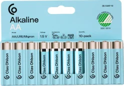 Alkaliskt batteri AA / LR6 Clas Ohlson