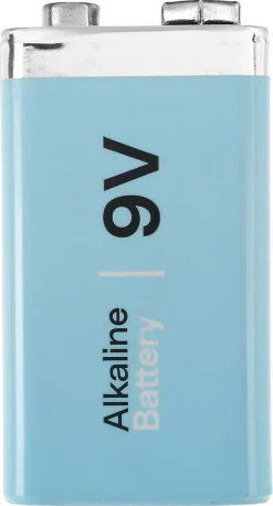 Alkaliskt batteri 9 V Clas Ohlson