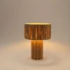 Amanda bordslampa i naturfiber 44 cm Northlight