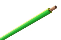 Amokabel RQ kabel 6 mm2, gul/grön, 5 meter