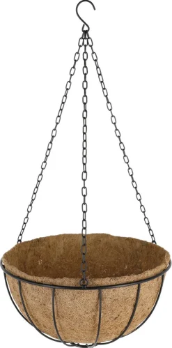 Ampel med kokosmatta utomhus, diameter 30 cm