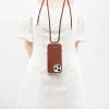 Anmiki Crossbody Phone Case iPhone 15 Pro mobilskal med axelrem