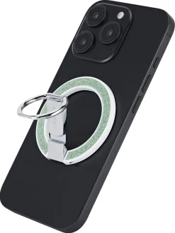 Anmiki glitter ringhållare magnet med mobilgrepp, mobilställ