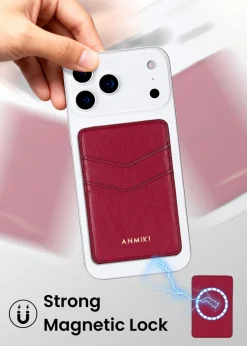 Anmiki MagSafe korthållare, 2 fack
