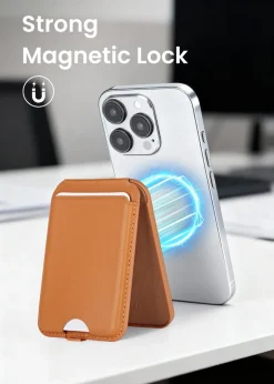 Anmiki MagSafe korthållare med stativ, magnetisk