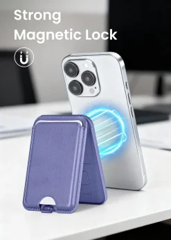 Anmiki MagSafe korthållare med stativ, magnetisk
