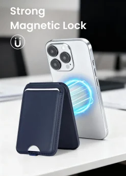 Anmiki MagSafe korthållare med stativ, magnetisk