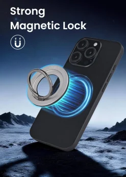 Anmiki ringhållare magnet med mobilgrepp, mobilställ