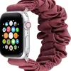 Anmiki Satin Apple Watch scrunchie armband 38, 40, 41 mm