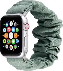 Anmiki Satin scrunchie Apple Watch armband, 42, 44, 45, 46, 49 mm