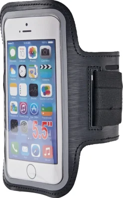 Anmiki sportarmband för iPhone Mini och SE, svart