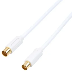 Antennkabel Premium Quad-skärmad