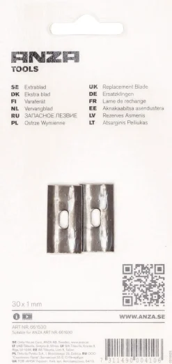 Anza extraskär till färgskrapa 30 mm, 2-pack