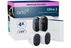 Arlo Ultra 2 Spotlight WiFi övervakningskamera, 2-pack