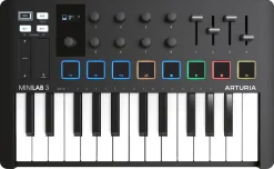 Arturia MiniLab 3 MIDI-keyboard, USB-C, 25 keys