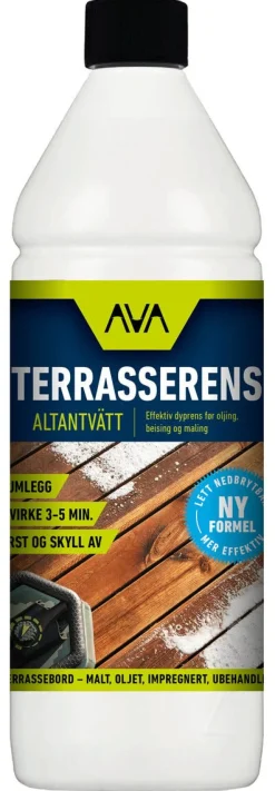AVA tralltvätt för altaner, bryggor, staket mm 1 l
