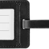 Bagagetag konstläder, 10 x 6,5 cm