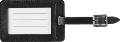 Bagagetag konstläder, 10 x 6,5 cm