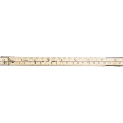 Bahco meterstock trä, 2 meter