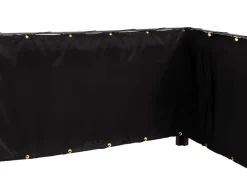 Balkongskydd tyg, vindskydd balkong, 240 x 80 cm