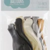 Ballonger guld & silver mix 10-pack