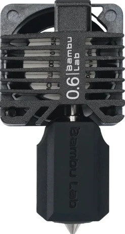 Bambu Lab komplett Hotend 0,6 mm härdat stål, Bambu P1 Series