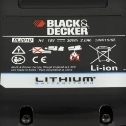 Batteri 18 V/2,0 Ah Black & Decker BL2018
