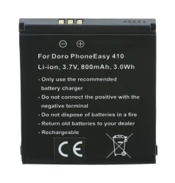 Batteri till Doro 409/410/605/610/612