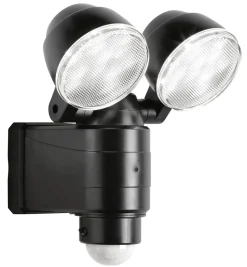 Batteridriven vägglampa med rörelsevakt LED