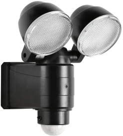 Batteridriven vägglampa med rörelsevakt LED