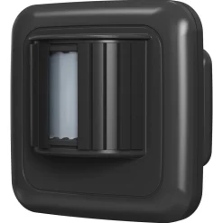 Batteridriven rörelsesensor och eluttag, utomhus