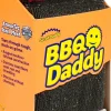 BBQ Daddy Steel Scouring Pad stålsvamp för grill, 2-pack